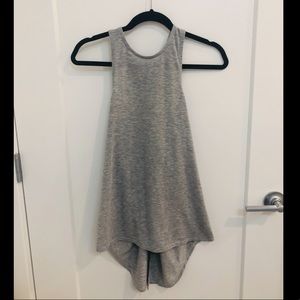 Mondetta Women’s Grey Racer-Back Tank